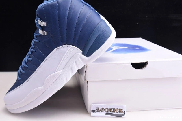 MaikeSneakers Blue Air 130690-404 Jordan Retro Stone 12 0730